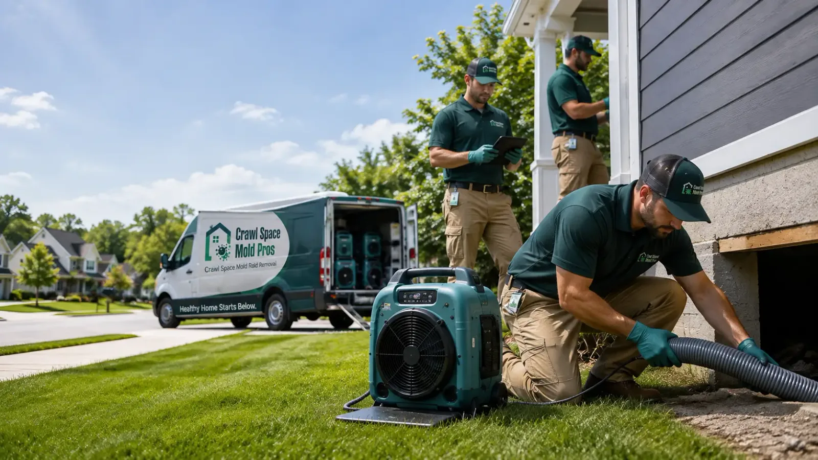 Crawl Space Mold Removal in Eau Claire, PA